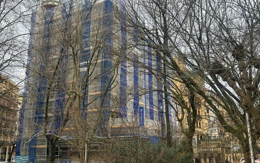 REHABILITACIÓN DE FACHADA. PLAZA CENTENARIO 1. DONOSTIA