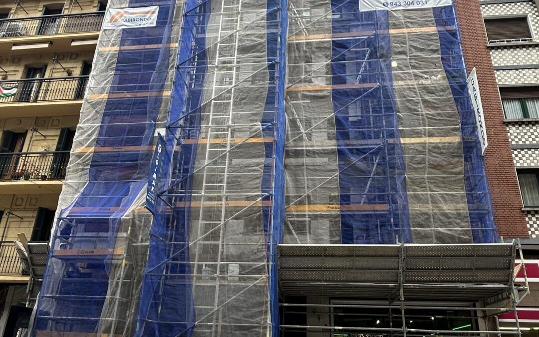 REHABILITACIÓN ENERGÉTICA, FACHADA VENTILADA VIRGEN CARMEN 7. DONOSTIA